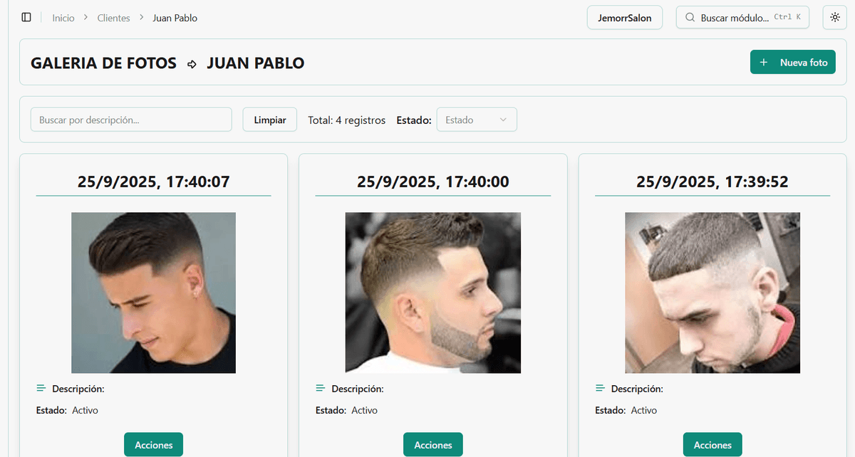 Dental Control Dashboard