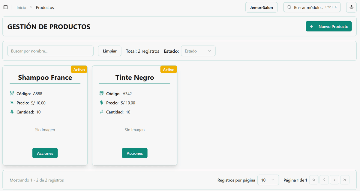Dental Control Dashboard